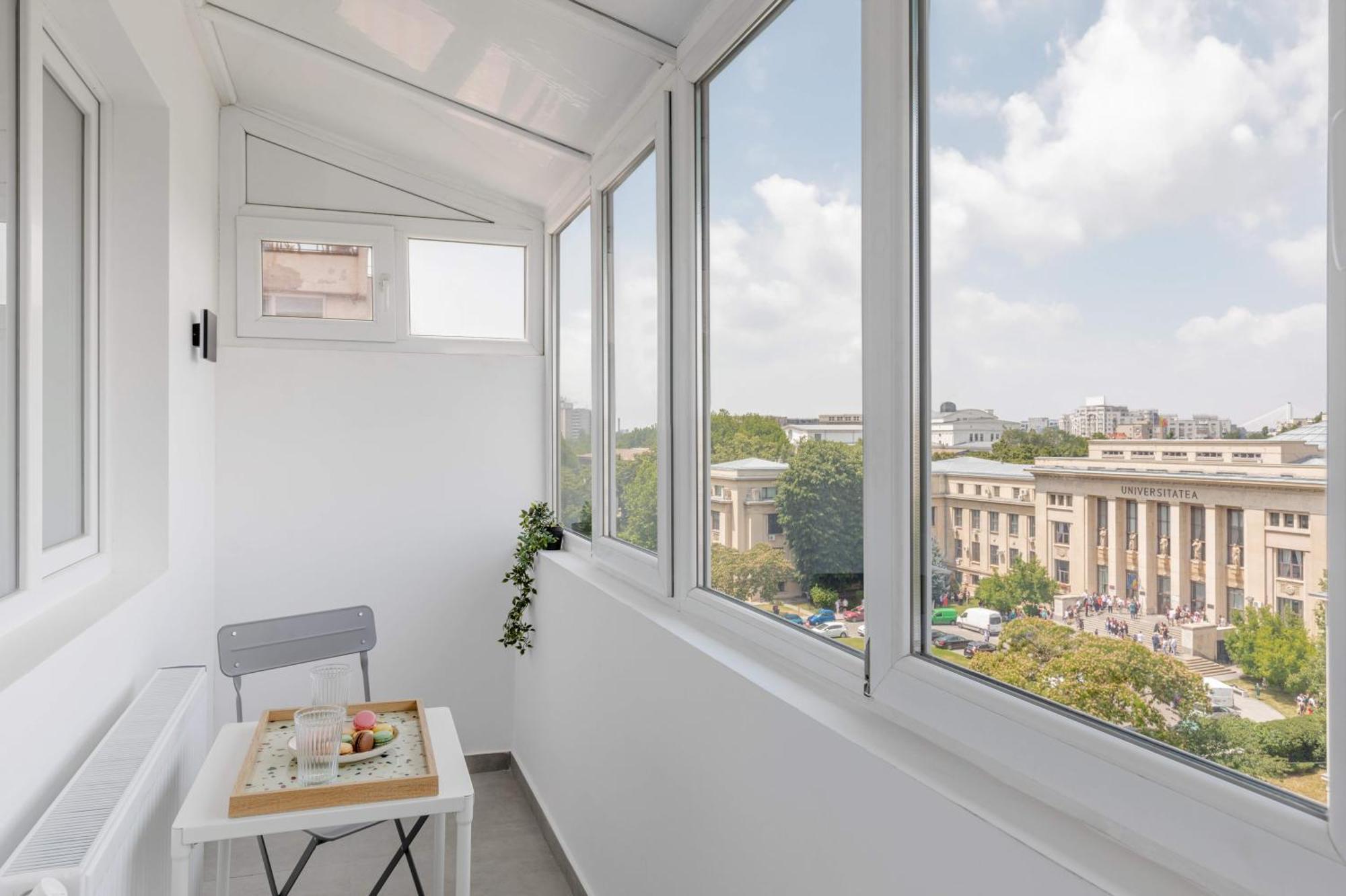 Playful & Bright 1Br Near The Faculty Of Law Lejlighed Bukarest Eksteriør billede